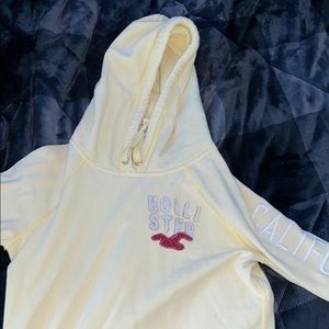 Light Yellow Hollister Hoodie